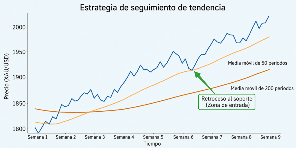 Trend Following Strategy Vantage Markets