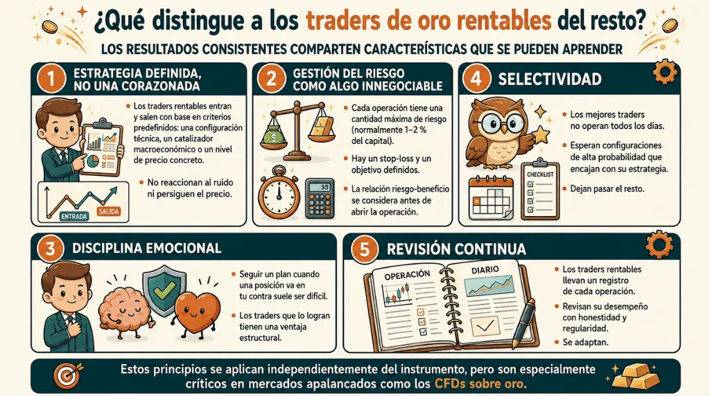 Qué distingue a los operadores de oro rentables del resto Vantage Markets