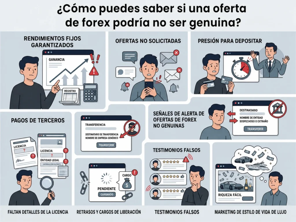 ¿Cómo saber si una oferta de Forex podría no ser auténtica Vantage Markets
