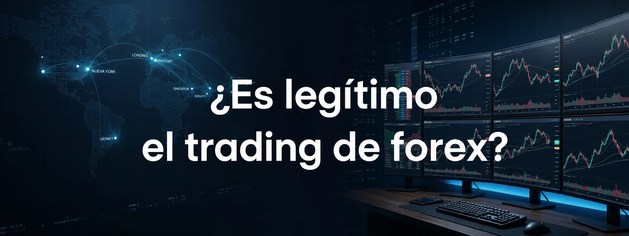 ¿Es legítimo el trading forex? Señales de alerta y brókers confiables