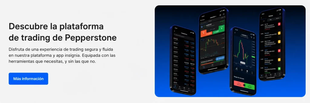 Para una App de CFD de Oro de Bajo Coste: Pepperstone