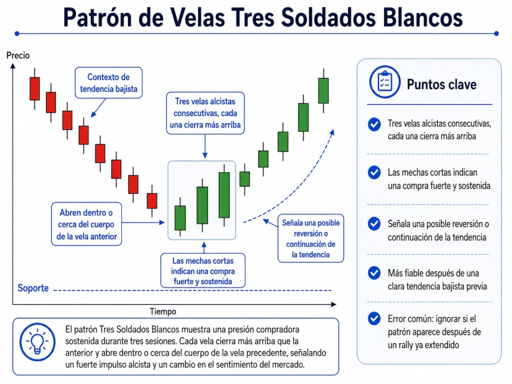 Imagen 6: Patrón Tres Soldados Blancos_Vantage