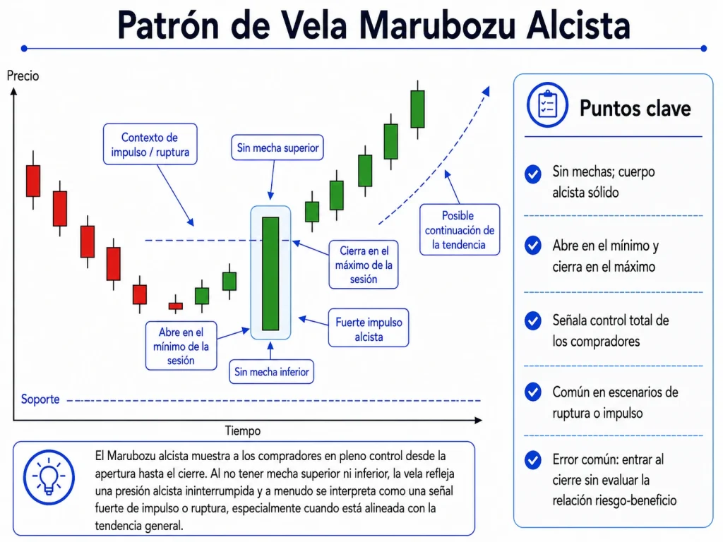 Imagen 9: Patrón Marubozu Alcista_Vantage