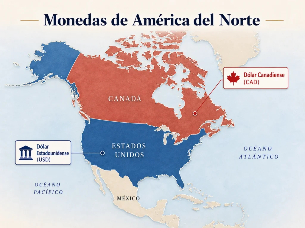 Monedas de América del Norte Vantage Markets