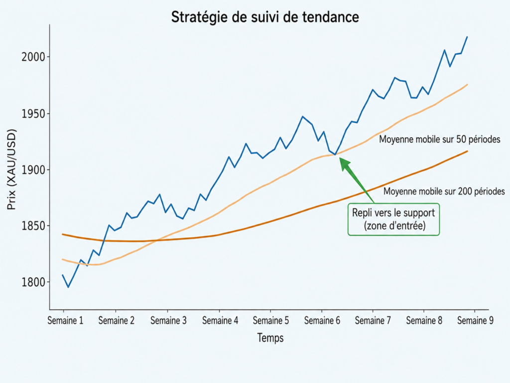 Trend Following Strategy Vantage Markets 