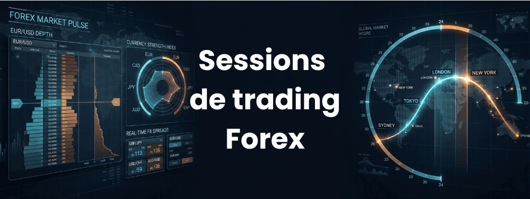 Sessions de Trading Forex : Guide des Horaires du Marché Forex et des Pics de Liquidité