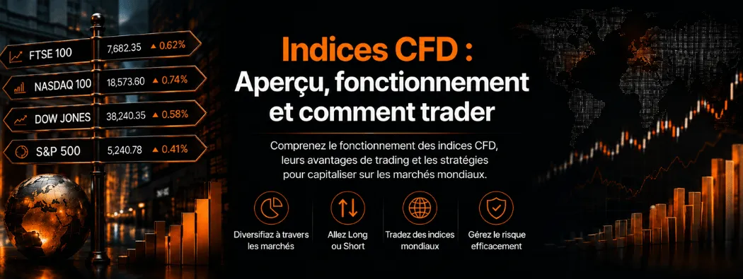 CFD Indices: Aperçu, Fonctionnement et Comment Trader