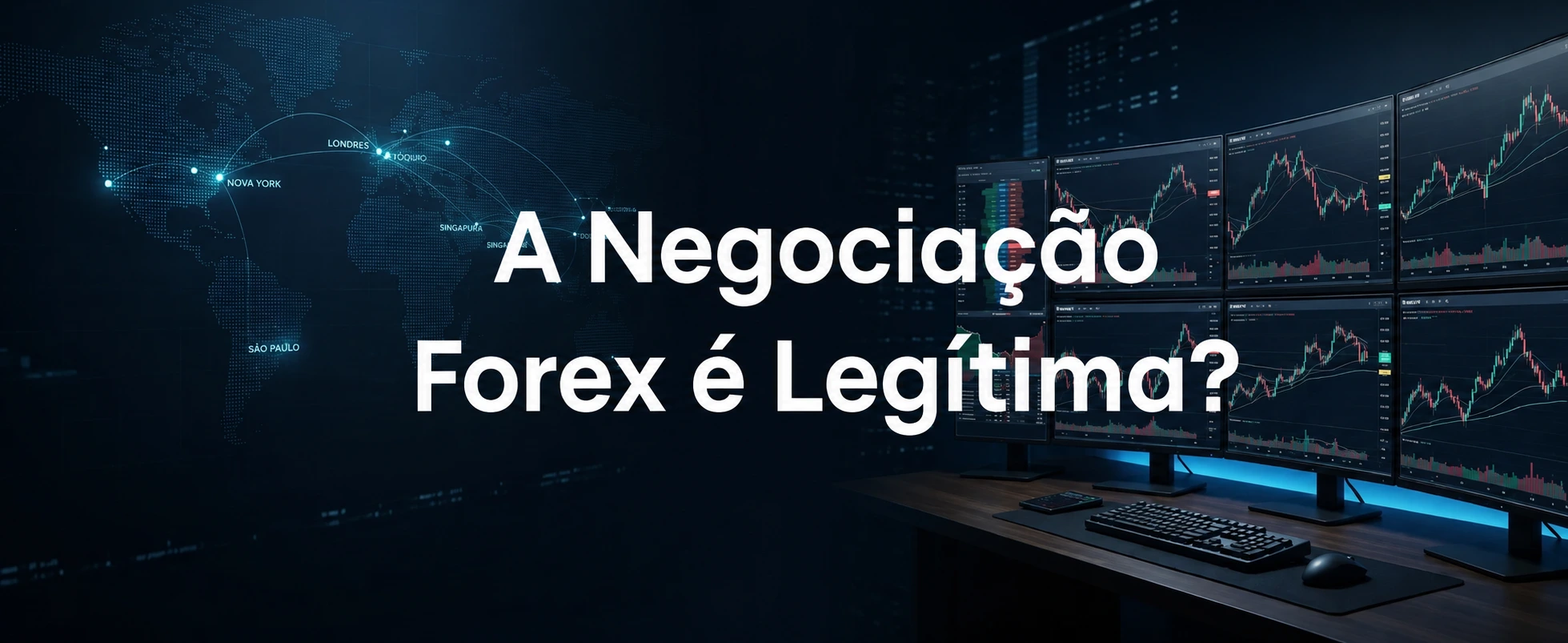 O trading forex é legítimo? Sinais de alerta e corretoras confiáveis