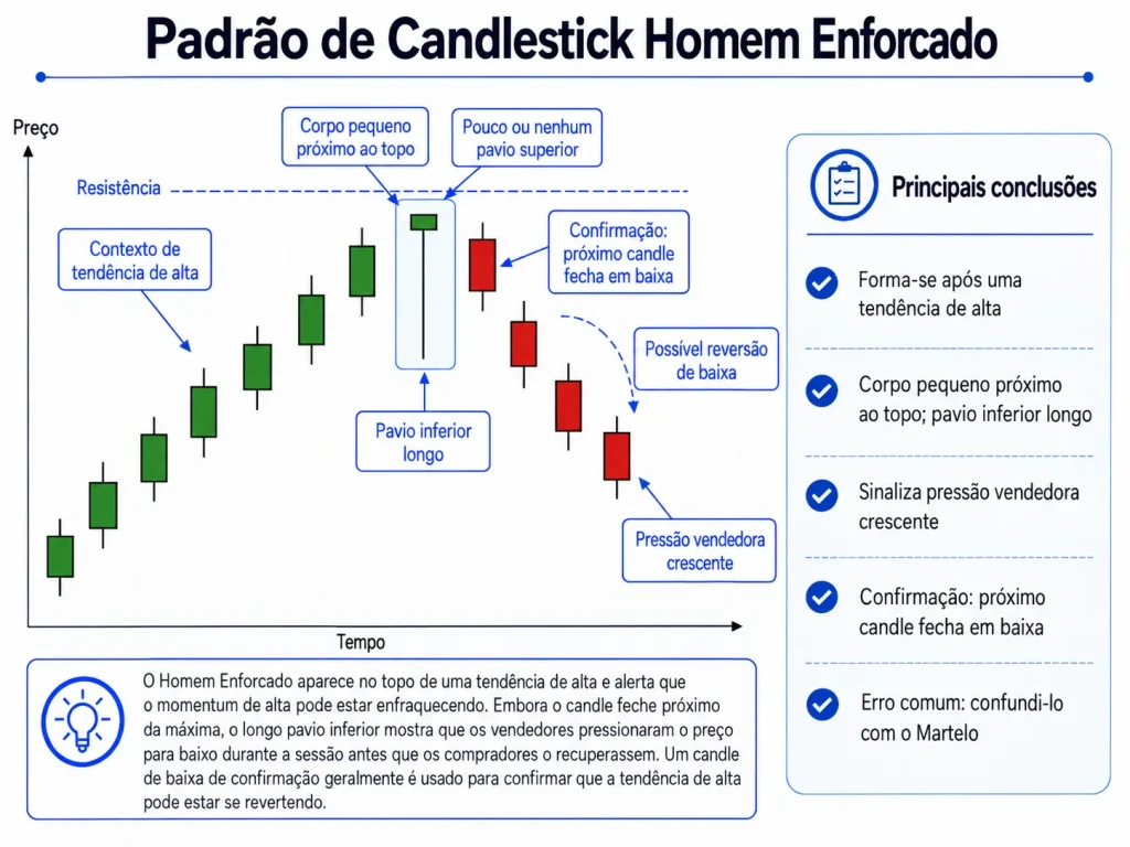 Padrão de Homem Enforcado Vantage Markets
